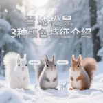 雪地松鼠3种颜色特征介绍-易客萌宠官网