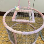 全网首发!专为松鼠精心设计的【纯手工编织防卡脚加固加密外带跑笼】-易客萌宠官网